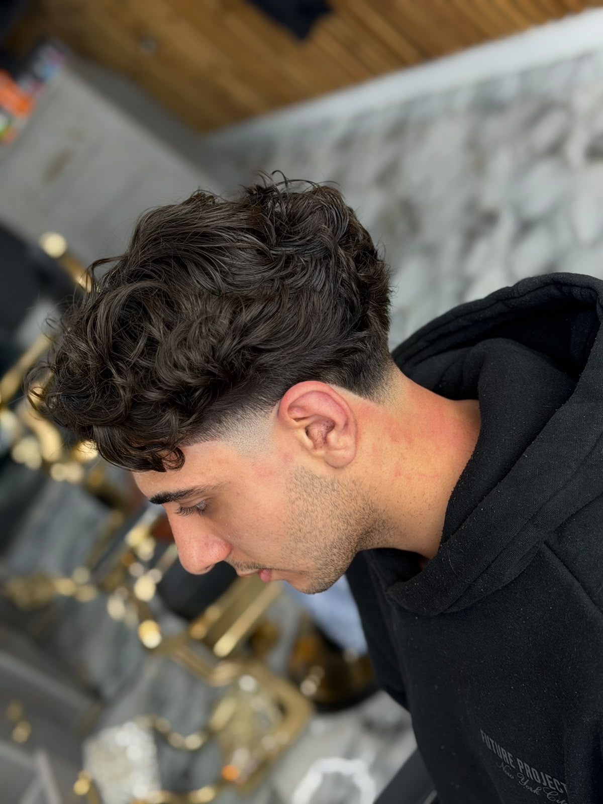 Low taper · curls at ZK Barber's