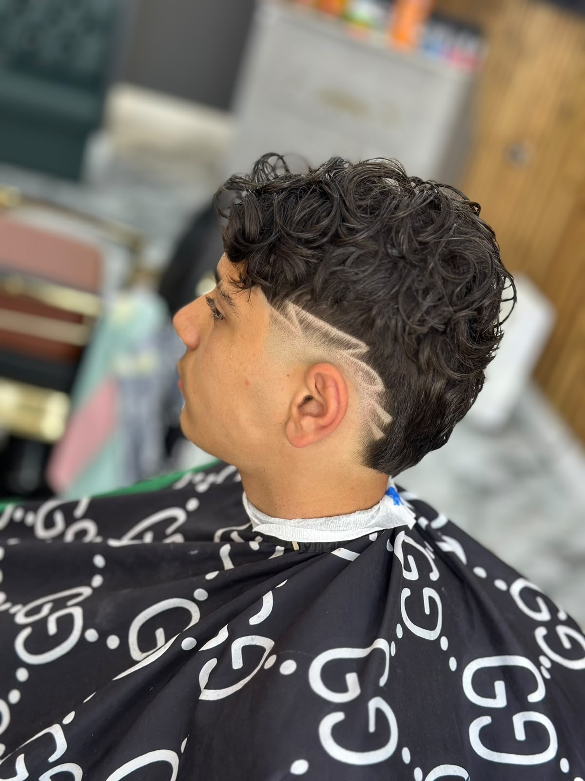 Skin fade · design at ZK Barber's